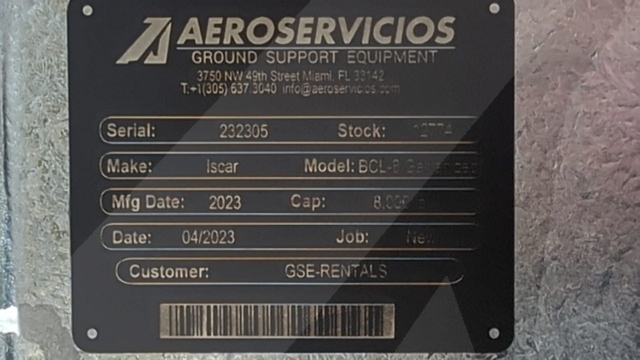 Baggage Carts Closed Iscar BCL-8 Galvanized 2023