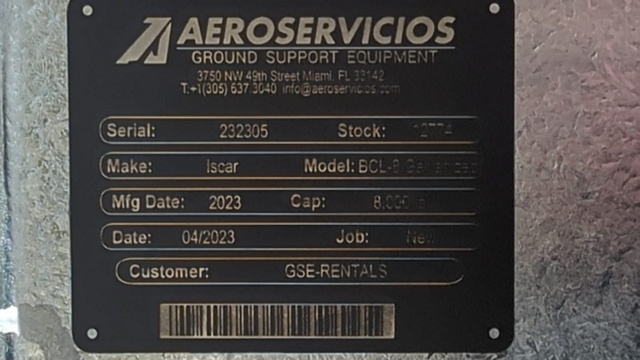 Baggage Carts Closed Iscar BCL-8 Galvanized 2023