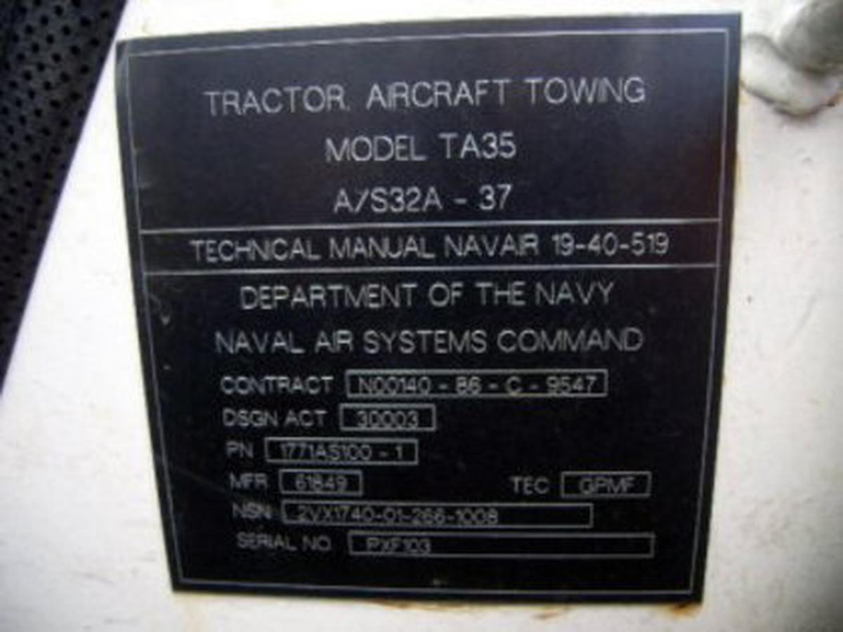 PushBack Tractor Ingersoll-Rand TA-35