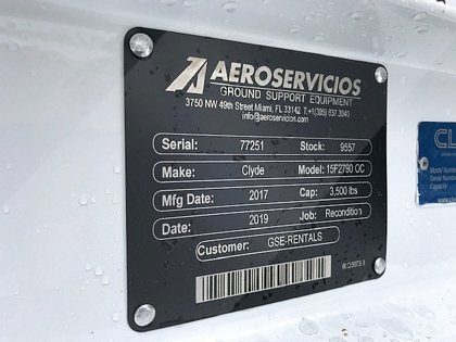 2017 LD3 Clyde 15F2790- Open Caster