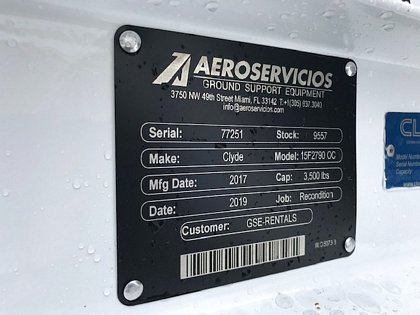 2017 LD3 Clyde 15F2790- Open Caster