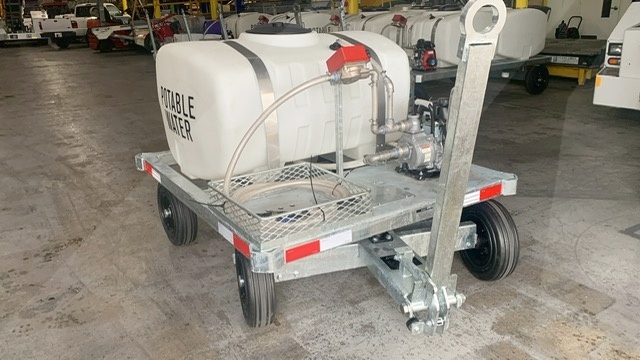 Potable Water Service Cart STD-PC-155 Galvanized