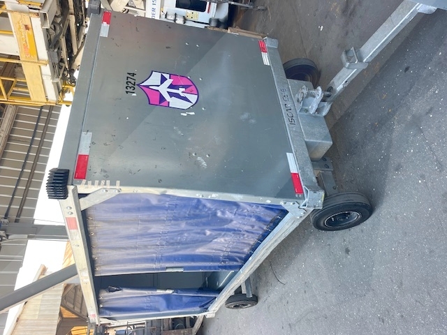 Baggage Carts Closed Iscar BCL-8 Galvanized 2023