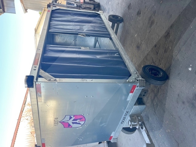 Baggage Carts Closed Iscar BCL-8 Galvanized 2023