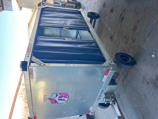 Baggage Carts Closed Iscar BCL-8 Galvanized 2023