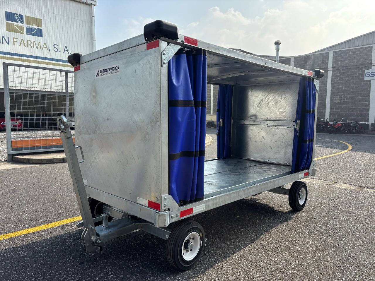 Baggage Carts Closed Standard GSE STD-BCC-4