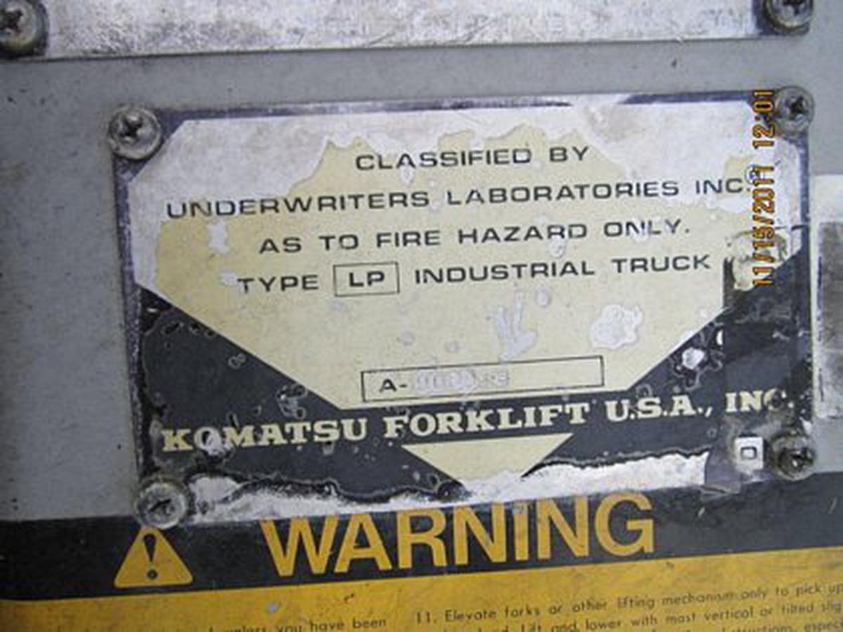 1996 Komatsu FG-10ST15