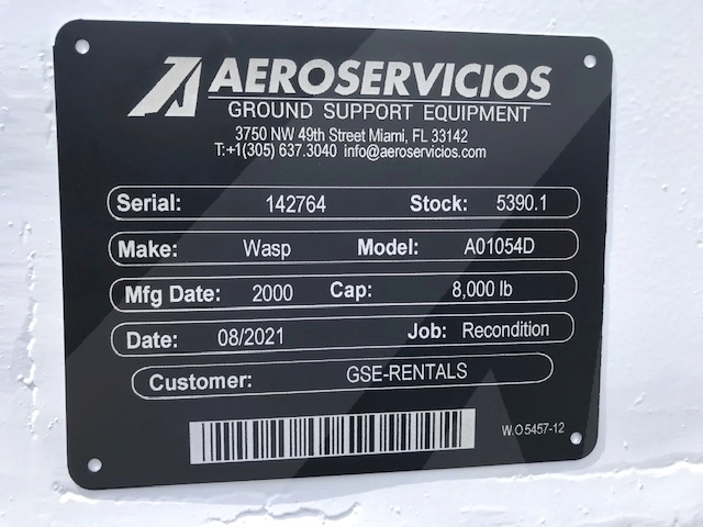 Baggage Cart Wasp A01054D