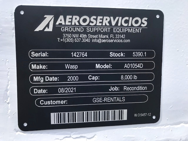 Baggage Cart Wasp A01054D