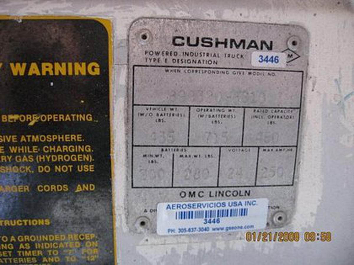 1986 Cushman 898320-8610