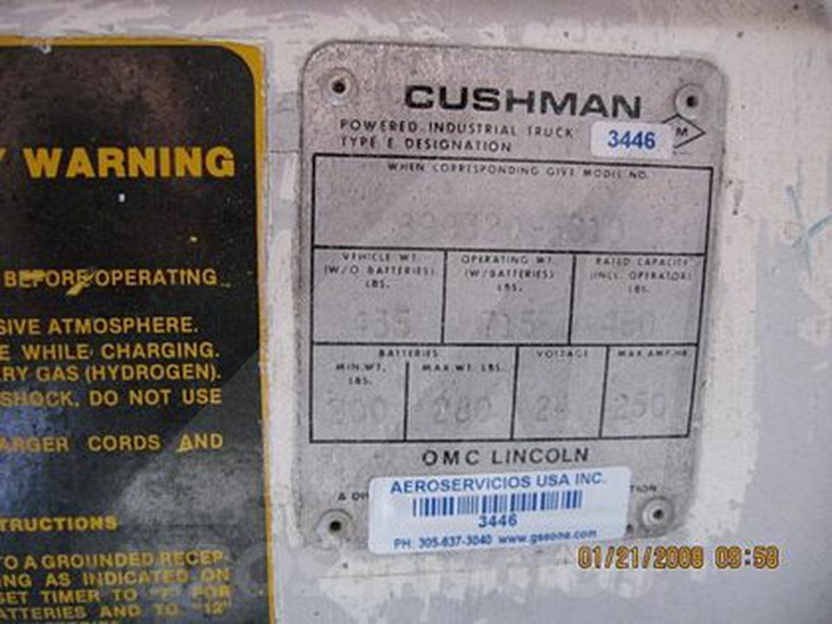 1986 Cushman 898320-8610