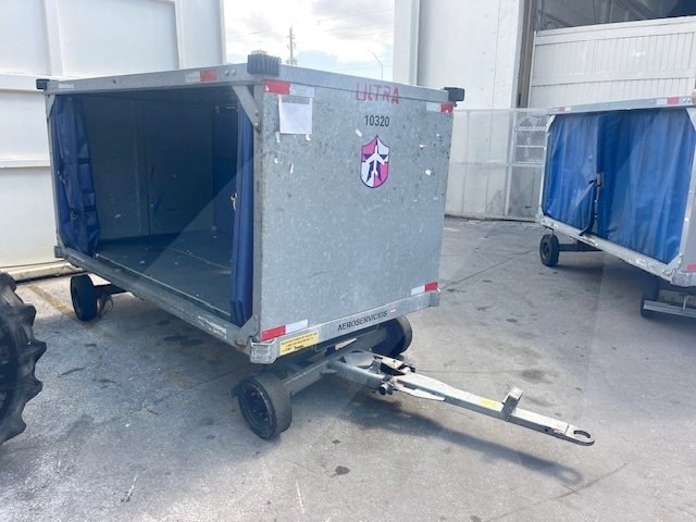 Baggage Carts Closed Iscar BCL-8 Galvanized 2020