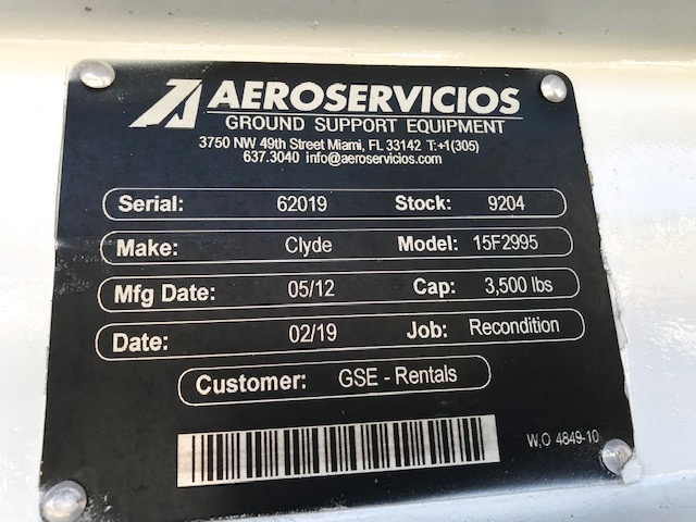 Dollies LD3 Clyde 15F2995 Roller Deck-4 Wheel Steering