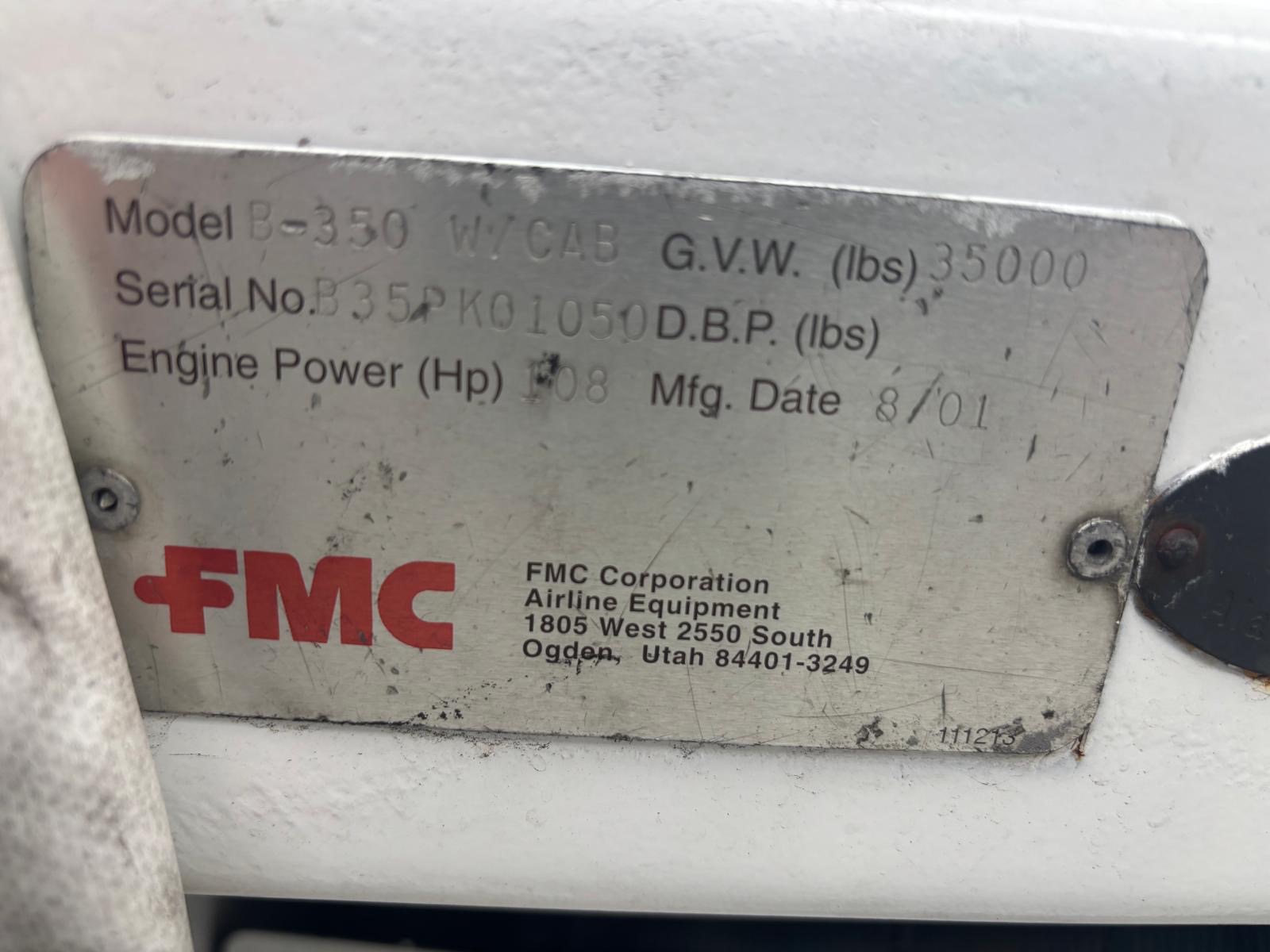 Push Back Tractor FMC B-350