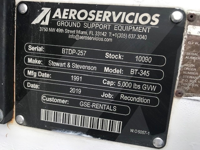 Baggage Tractor S&S BT-345