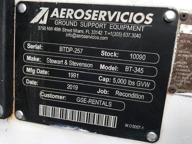 Baggage Tractor S&S BT-345