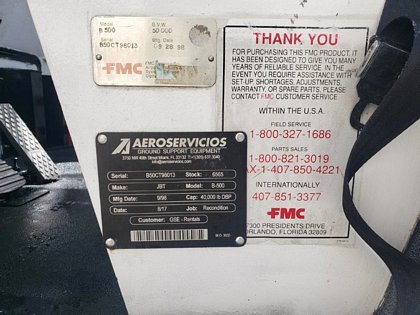 Push Back Tractor FMC B-500