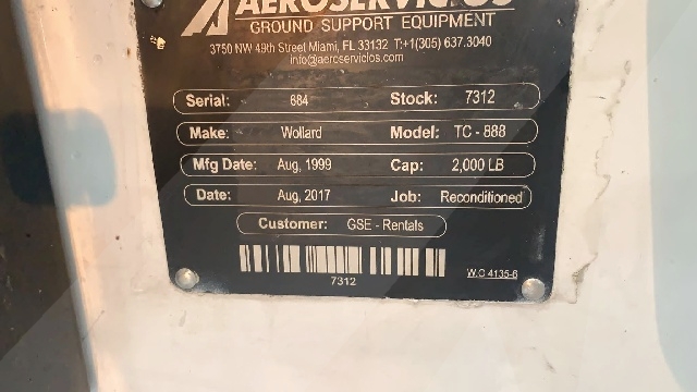 Belt Loader Wollard TC-888