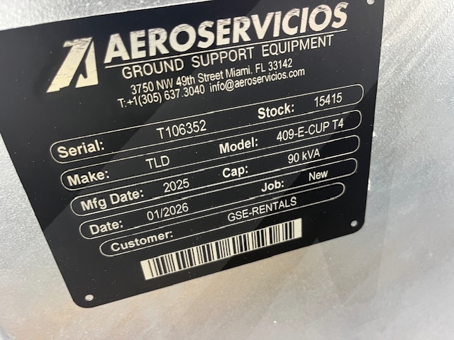 Ground Power Unit TLD GPU 409-E-CUP