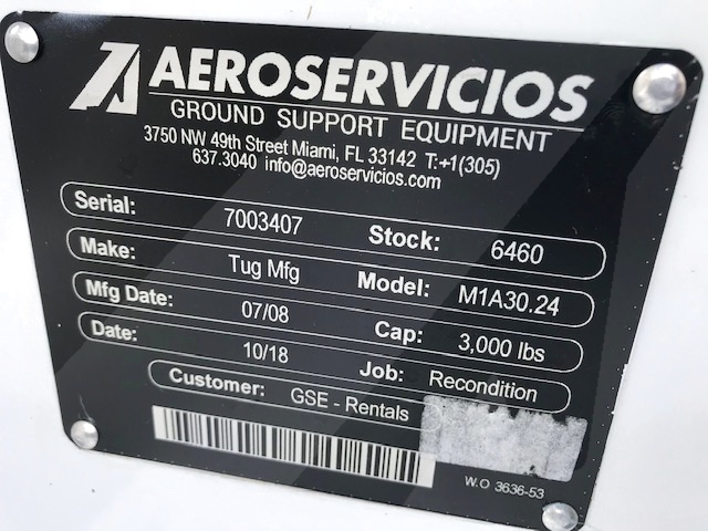 Baggage Tractor Tug M1A30-24