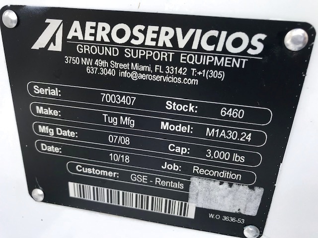 Baggage Tractor Tug M1A30-24