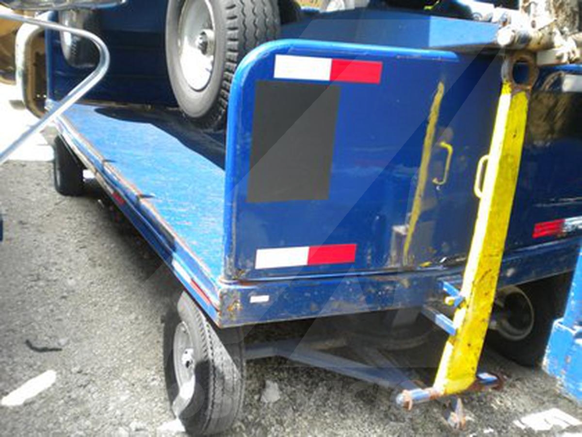 Baggage Cart Open - Wollard