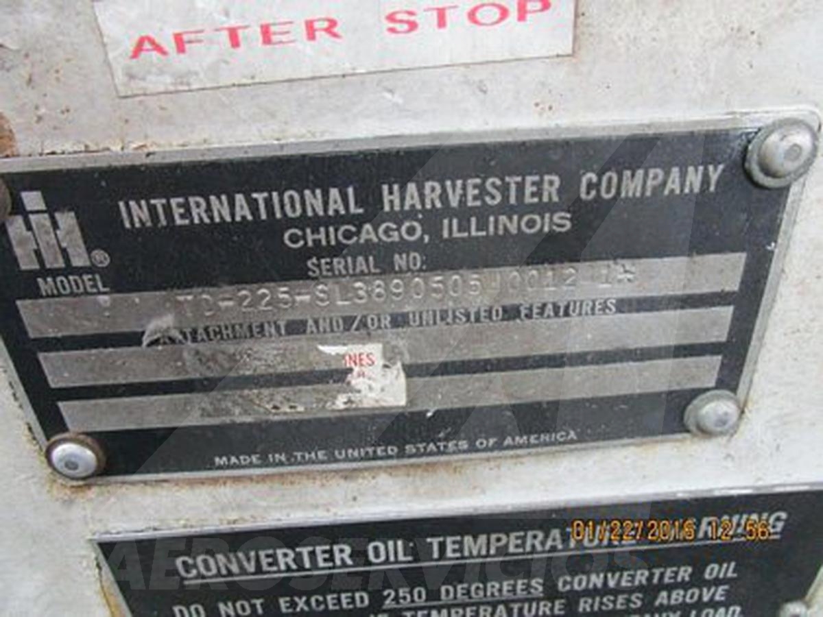 Push Back Tractor Hough-Paymover T-225