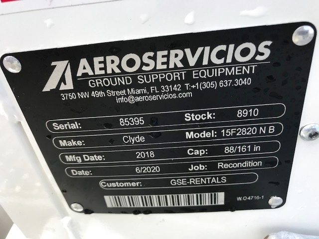 Narrow Body Passenger Stair Clyde 15F2820 - 88/161 in