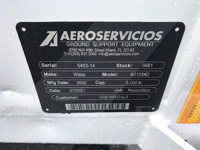 Baggage Cart Wasp A01054D