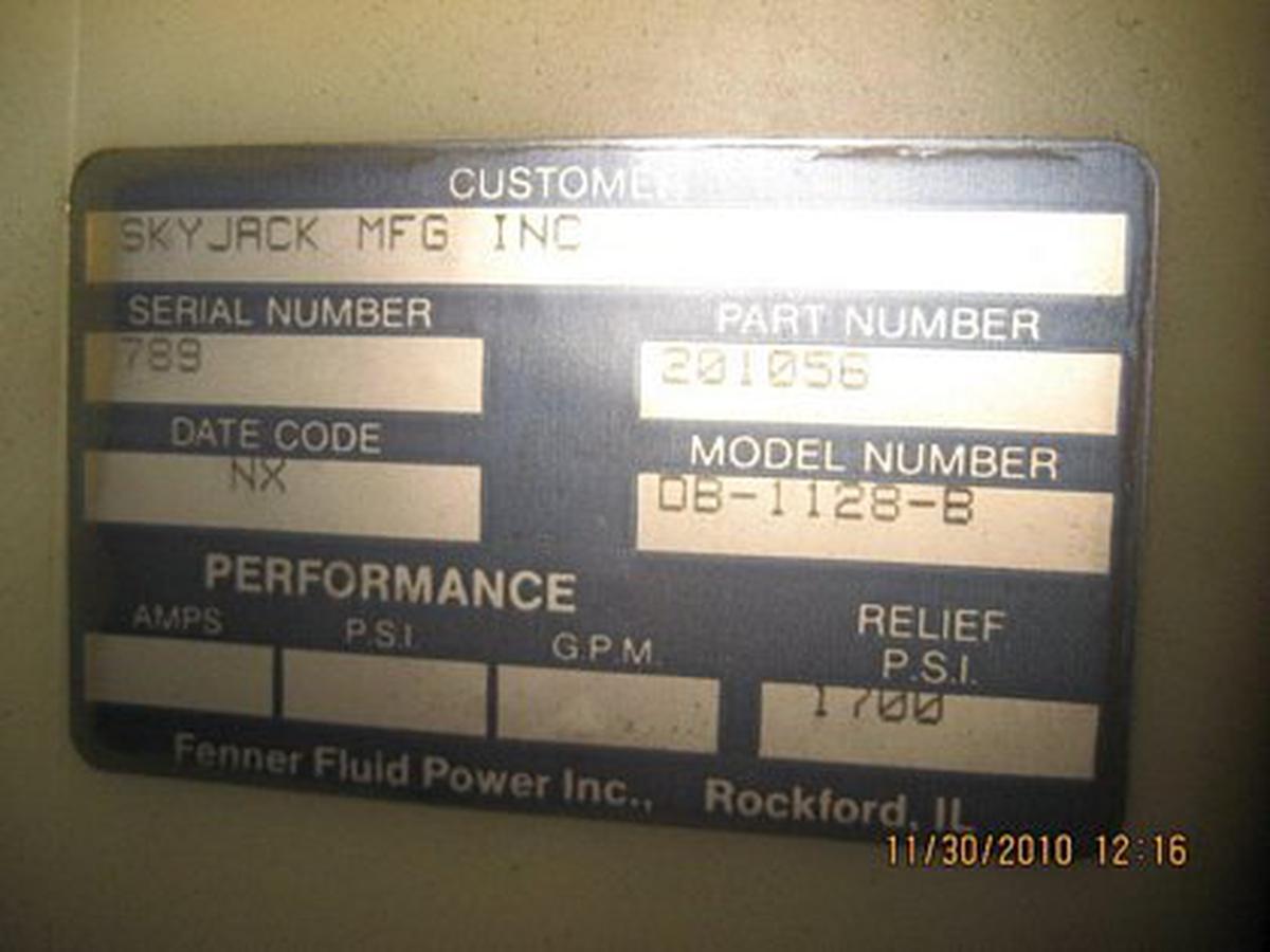 1996 Skyjack Inc. SJP 30