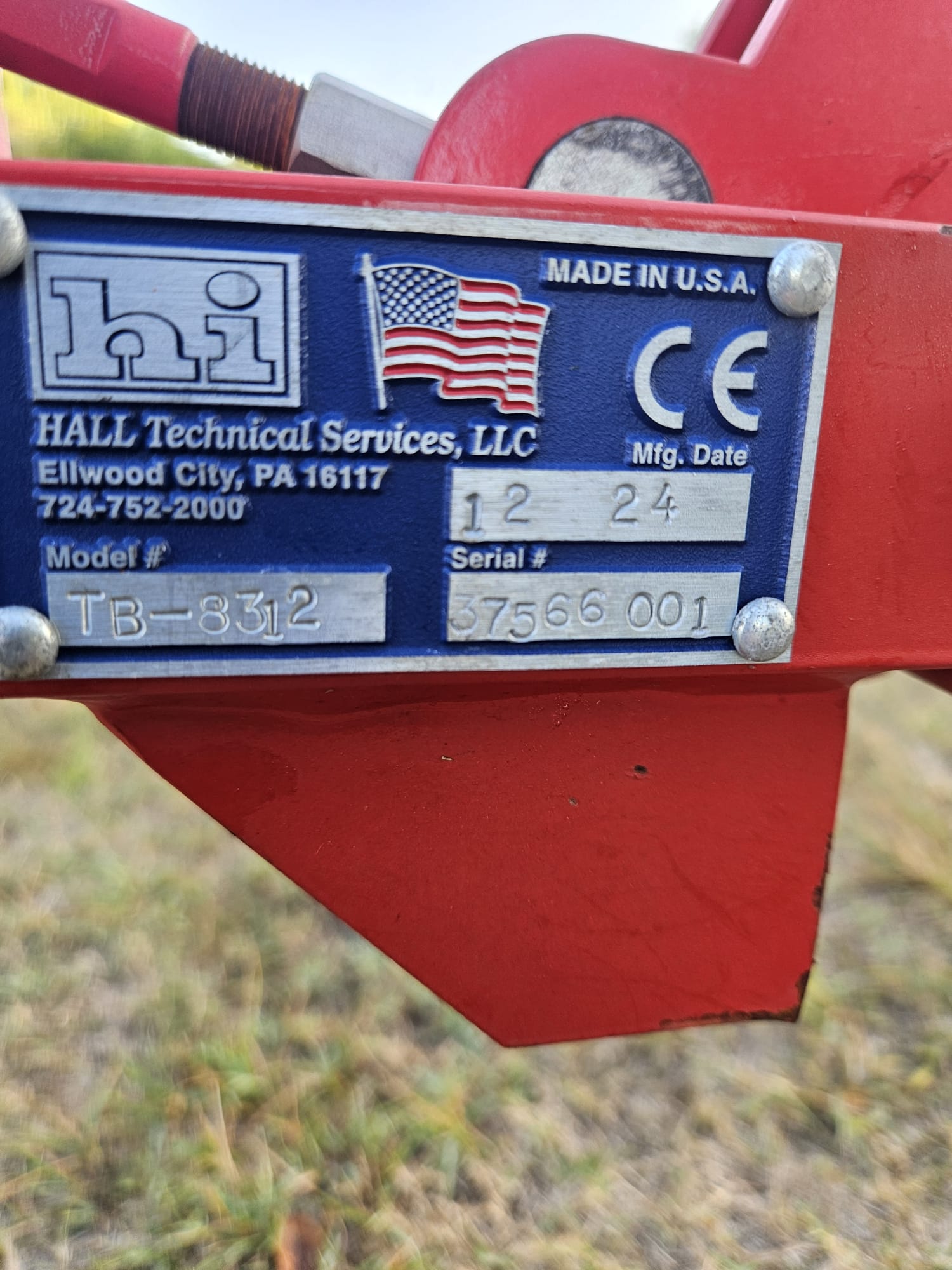 Tow Bar Hall Industries TB-9267