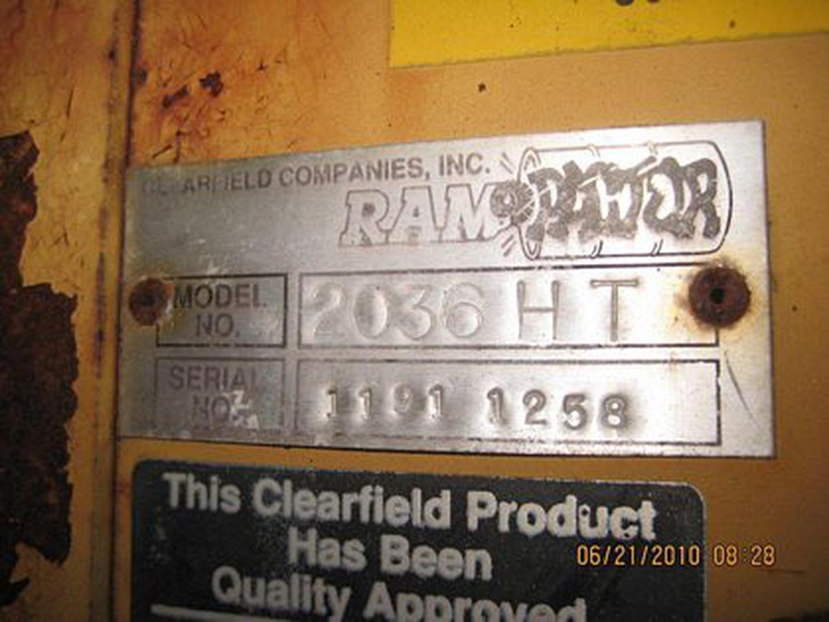 N/A Ram Pactor 2036 HT Drum Pactor