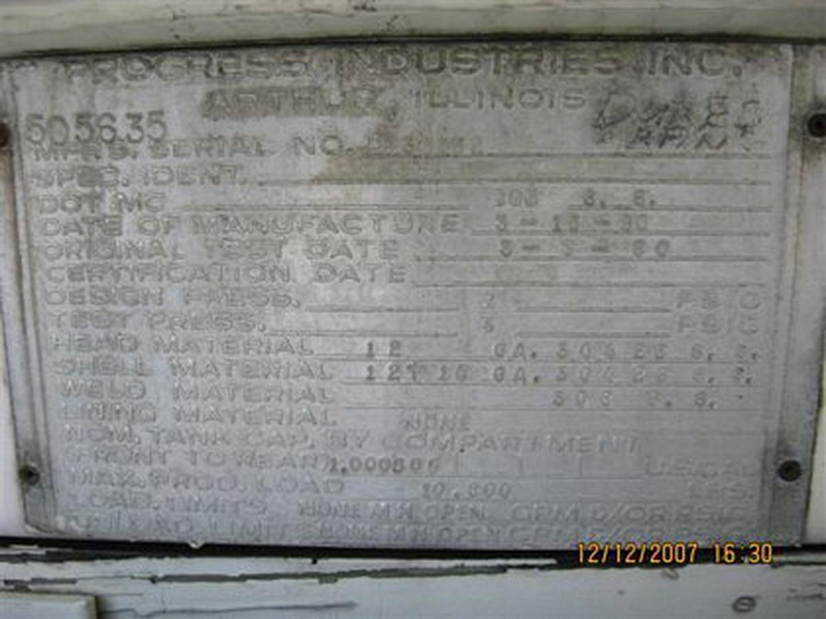 Fuel Truck Ford/Progress Industries Inc./ F-600 Diesel