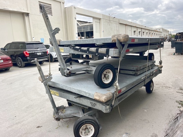 Baggage Carts Closed Iscar BCL-8 Galvanized
