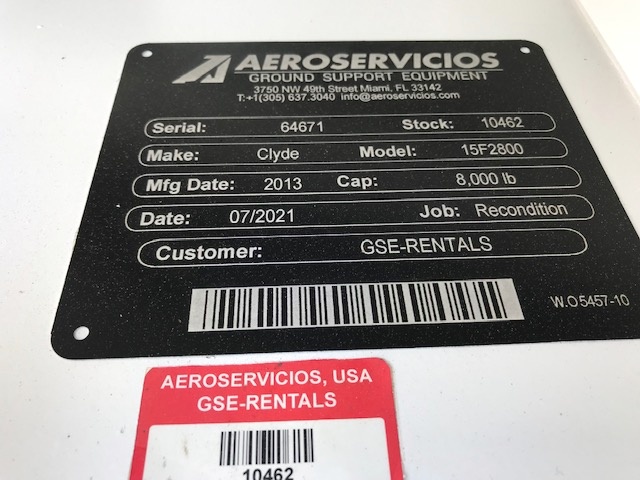 Baggage Cart Clyde 15F2800