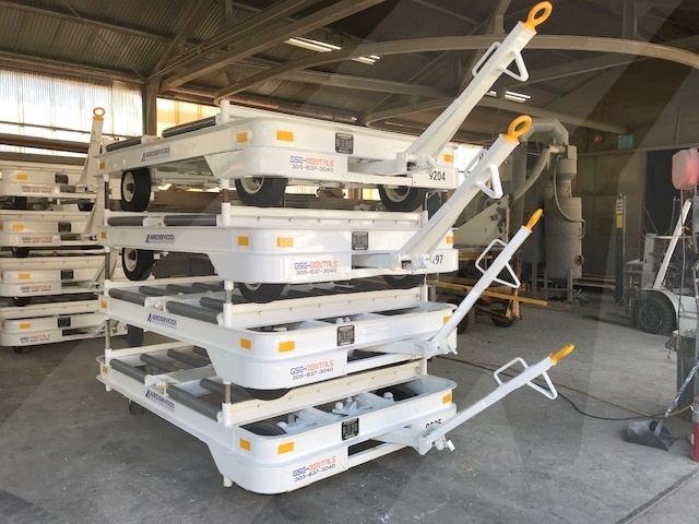 Dollies LD3 Clyde 15F2995 Roller Deck-4 Wheel Steering