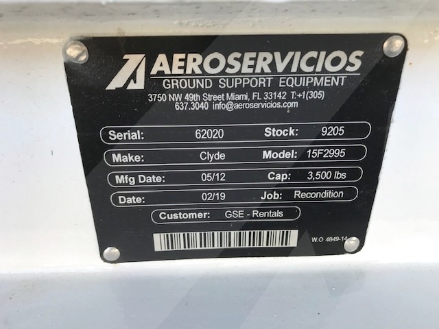 Dollies LD3 Clyde 15F2995 Roller Deck-4 Wheel Steering