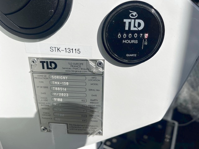 Push Back Tractor TLD TMX-150-15 Tier 4F