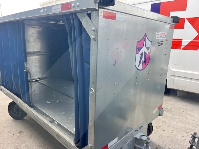 Baggage Carts Closed Iscar BCL-8 Galvanized 2023