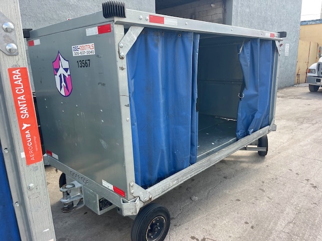 Baggage Carts Closed Iscar BCL-8 Galvanized 2023