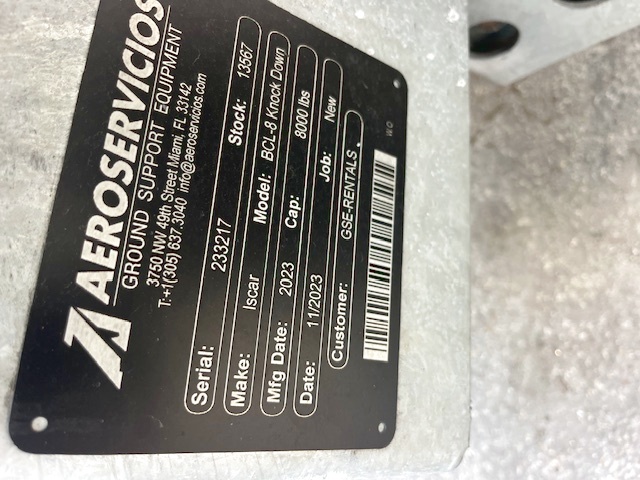 Baggage Carts Closed Iscar BCL-8 Galvanized 2023