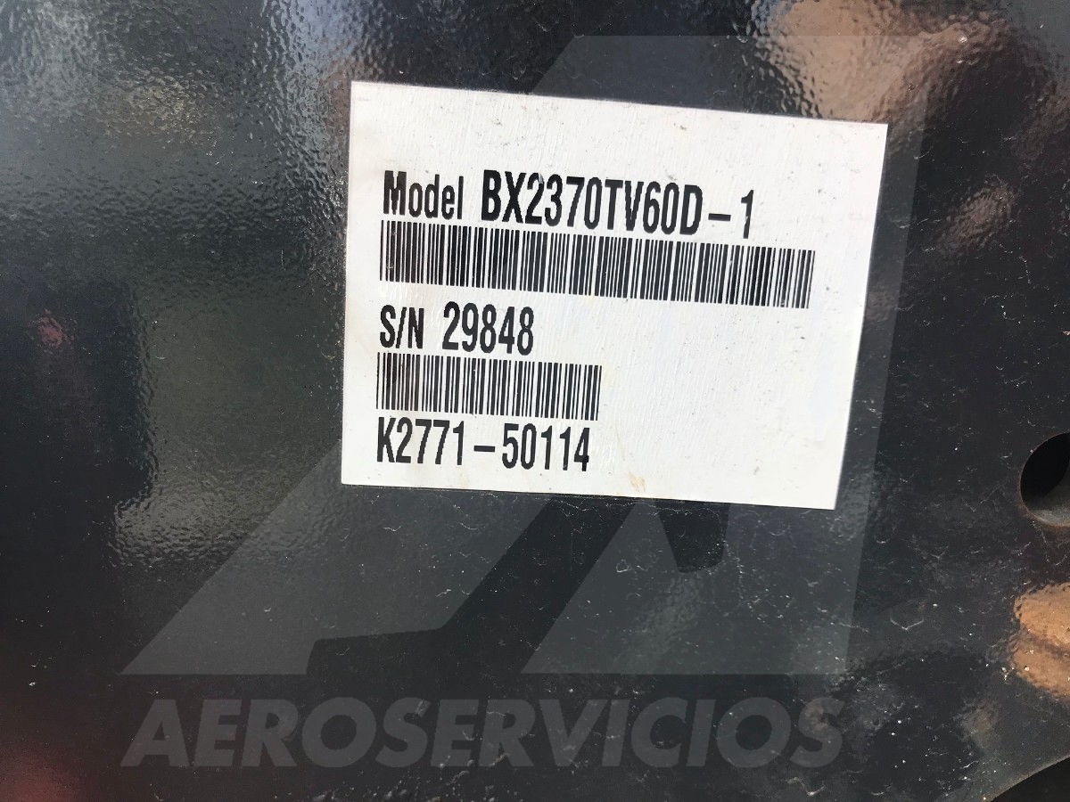 2018 Tractor Kubota-BX 2370