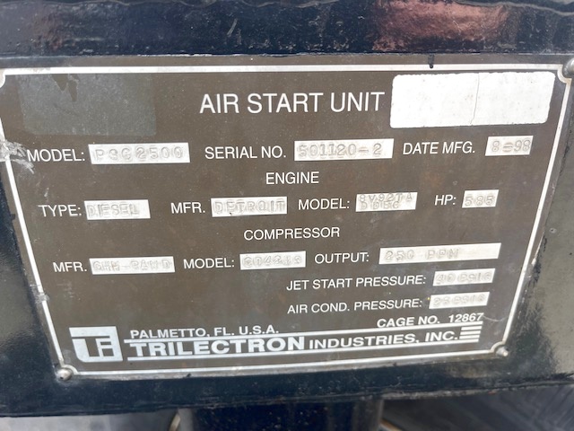Air Start Unit Trilectron PSC-2500 - 250 PPM
