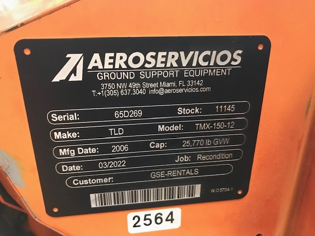 Push Back Tractor TLD TMX-150-12