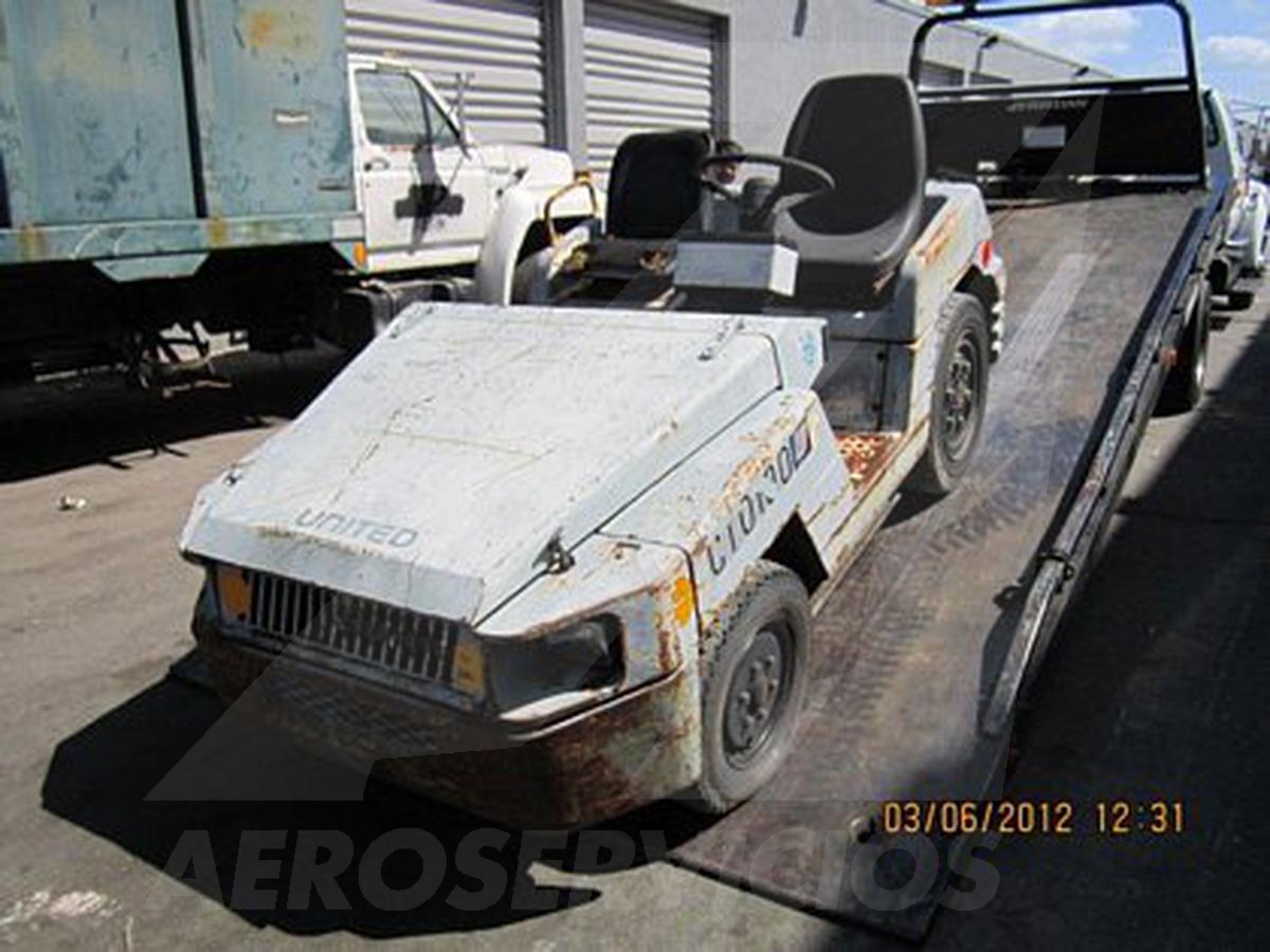 Baggage Tractor Toyota 02-TD23D