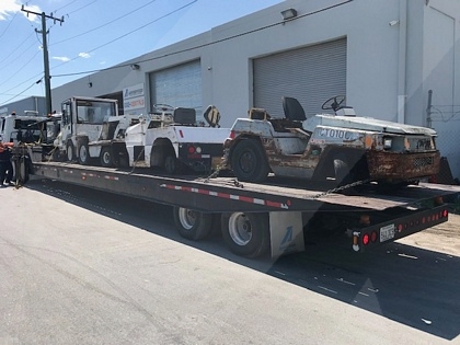 Baggage Tractor Toyota 02-TD23D