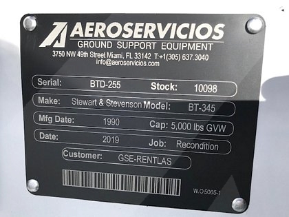 Baggage Tractor  S&S BT-345-D