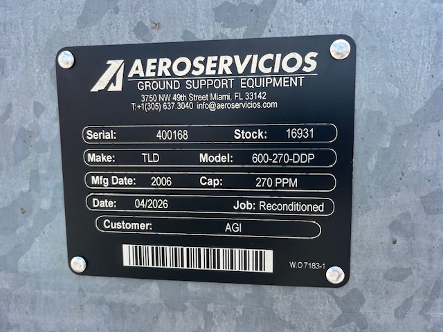 Air Start Unit TLD 600-270-DDP