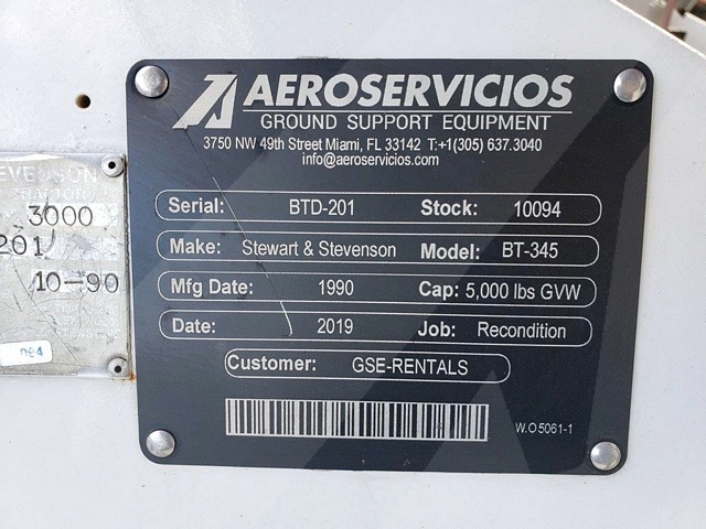 Baggage Tractor S&S BT-345