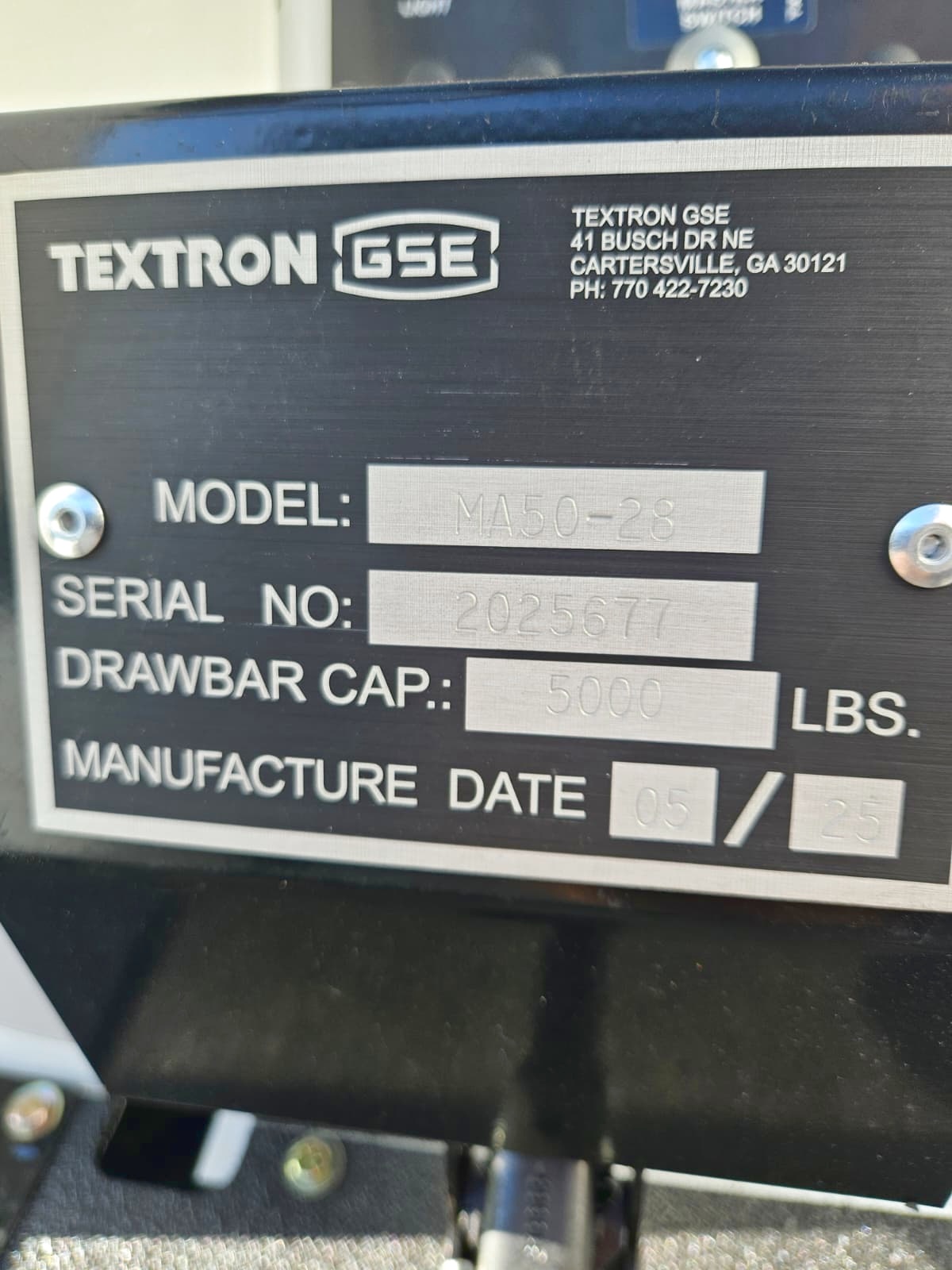 Baggage Tractor Tug MA50-28 2025